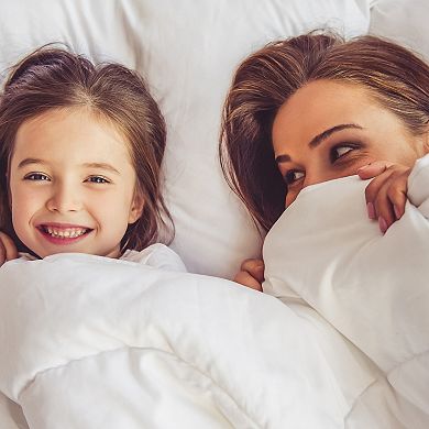 Lavish Home 4-Inch Duck & Goose Down Feather Mattress Topper