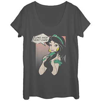 Disney's Aladdin Juniors' Princess Jasmine Scoop Neck Tee