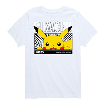 Boys 8-20 Pokemon Peeking Pika Graphic Tee