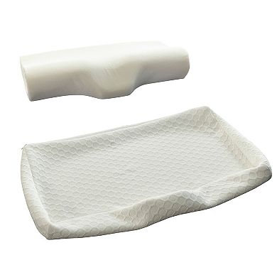 Home-Complete Memory Foam Cervical Neck Pillow