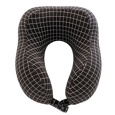 Home-Complete Memory Foam Travel Neck Pillow