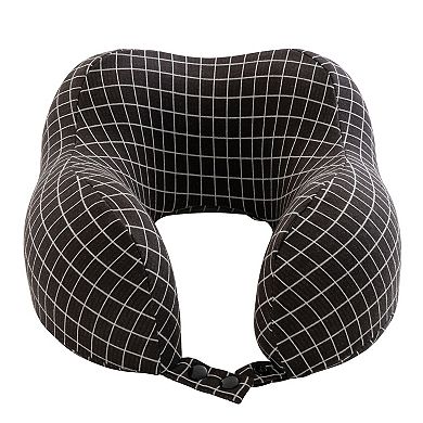 Home-Complete Memory Foam Travel Neck Pillow