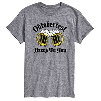Big & Tall Oktoberfest Beers Two You Graphic Tee