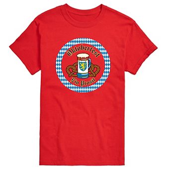 Big & Tall Oktoberfest Ein Prosit Graphic Tee