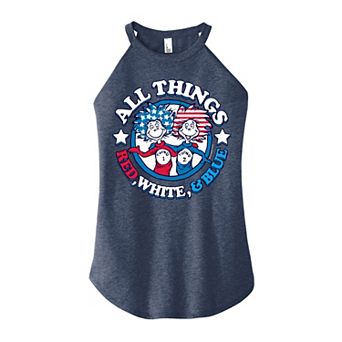 Juniors' Dr. Seuss All Thing Red Graphic Tank Top