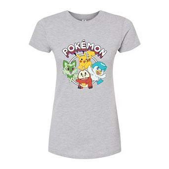Juniors' Pokemon Scarlet Fitted Graphic Tee