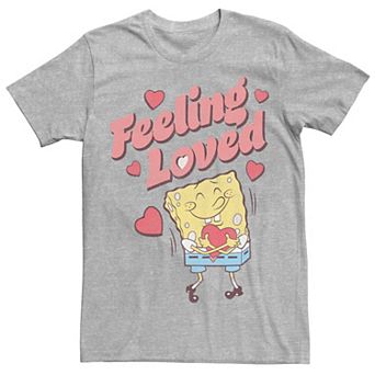 Men's Nickelodeon SpongeBob SquarePants Feeling Loved Graphic Tee