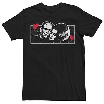 Men's Frankenstein Monsters In Love Graphic Tee