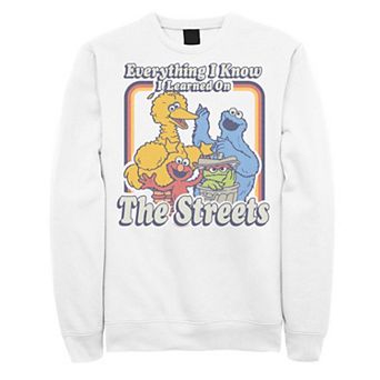 Men's Sesame Street Everything I Know Sweatshirt
