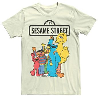 Men's Sesame Street Friends Wave Tee