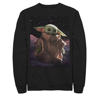 Men's Star Wars: The Mandalorian The Child Space Walk Sweatshirt
