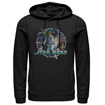 Men's Star Wars Group Wars Graphic Hoodie