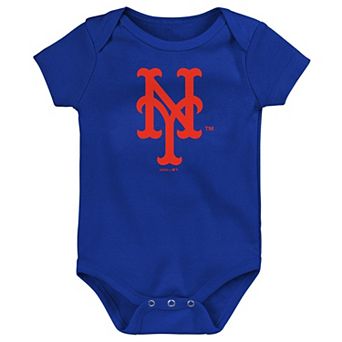 Newborn & Infant Royal New York Mets Primary Team Logo Bodysuit