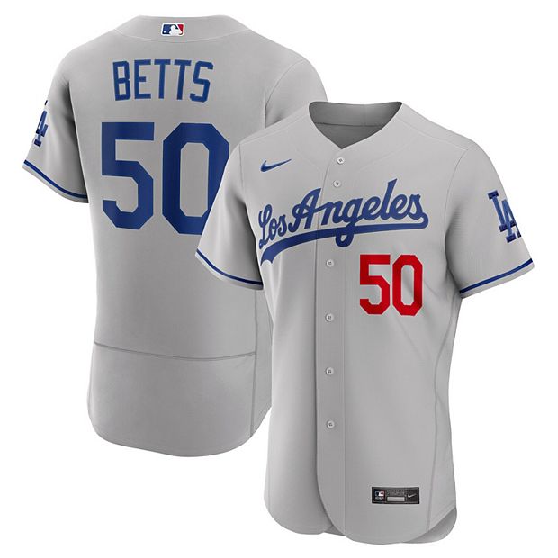 Men's Los Angeles Dodgers Mookie Betts Nike White Home Authentic Player  Jersey