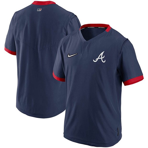 Men's Nike Navy/Red Atlanta Braves Authentic Collection Short