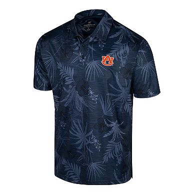 Men's Colosseum Navy Auburn Tigers Palms Team Polo