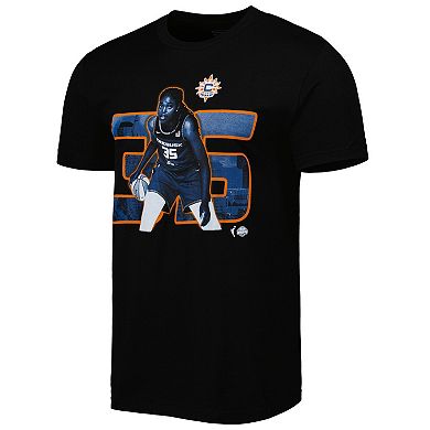 Unisex Stadium Essentials Jonquel Jones Black Connecticut Sun Player Skyline T-Shirt