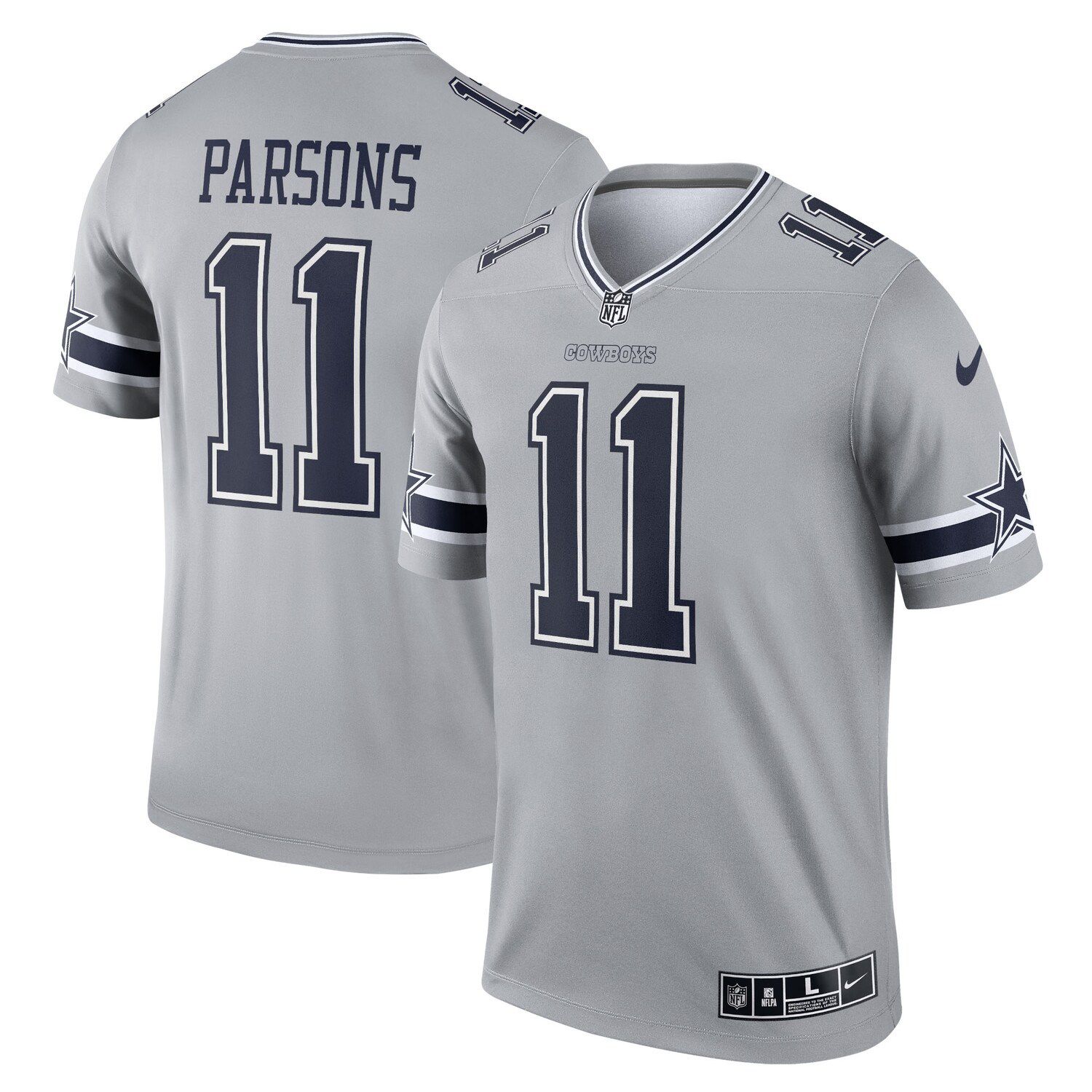 Gray Dallas Cowboys Jersey