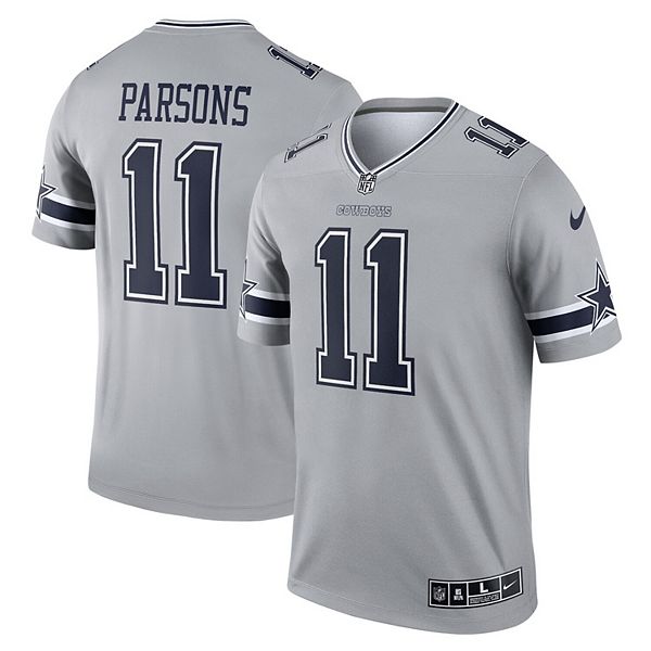 Micah Parsons Dallas Cowboys Nike Youth Inverted Game Jersey - Gray