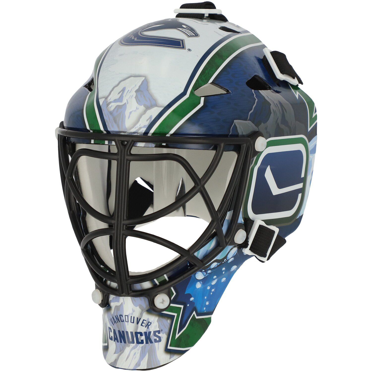 Seattle Kraken Unsigned Franklin Sports Replica Mini Goalie Mask