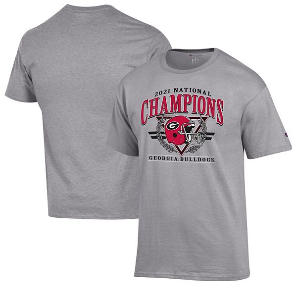 Men's Champion Gray Georgia Bulldogs College Football Playoff 2021 ...