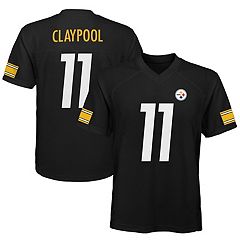 Infant Nike Chase Claypool Black Pittsburgh Steelers Game Romper Jersey