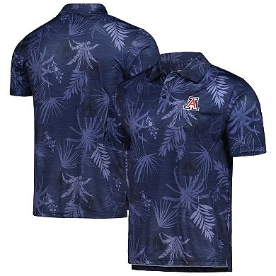 Men's Colosseum Navy Arizona Wildcats Palms Team Polo