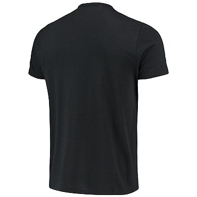 Men's '47 Black Baltimore Ravens Team Stripe T-Shirt