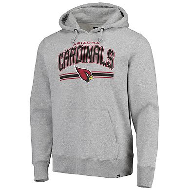 Men's '47 Gray Arizona Cardinals Foundation Pullover Hoodie
