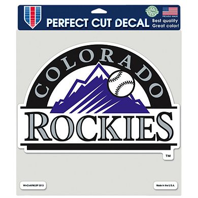 WinCraft Colorado Rockies 8'' x 8'' Color Decal