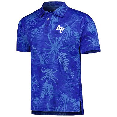 Men's Colosseum Royal Air Force Falcons Palms Team Polo