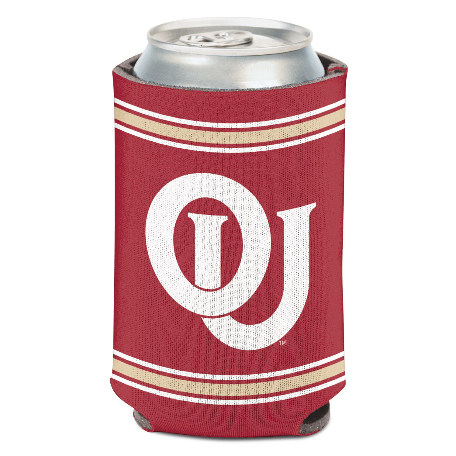 Oklahoma Sooners 12oz. Letterman Slim Can Cooler