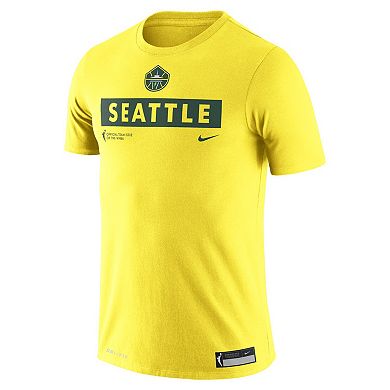 Nike Yellow Seattle Storm Practice T-Shirt