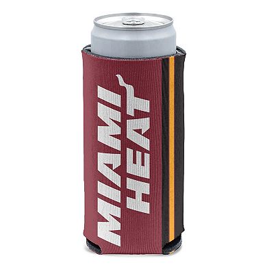 WinCraft Miami Heat 12oz. Slim Can Cooler