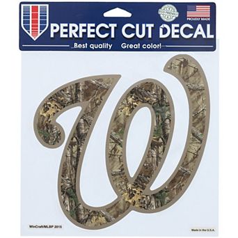 WinCraft Washington Nationals Realtree 8'' x 8'' Color Decal