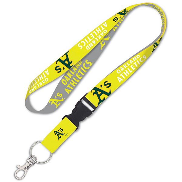 WinCraft Oakland Athletics Neon Buckle Lanyard