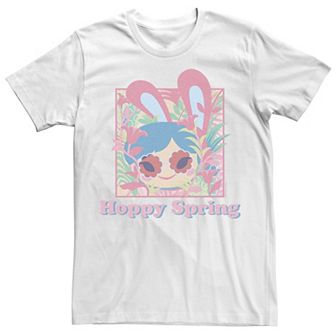 Juniors' Paul Frank Girl With Flower Glasses & Bunny Ears Graphic Tee