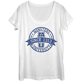 Disney / Pixar Monsters University Juniors' Since 1313 Scoop Neck Tee