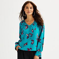 Kohls blusas de discount mujer