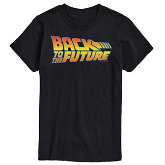 Big & Tall Back to the Future Franchise Logo Graphic Tee