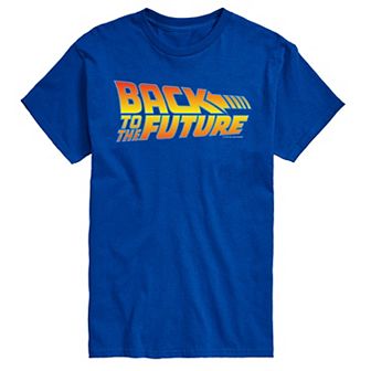 Big & Tall Back to the Future Franchise Logo Graphic Tee