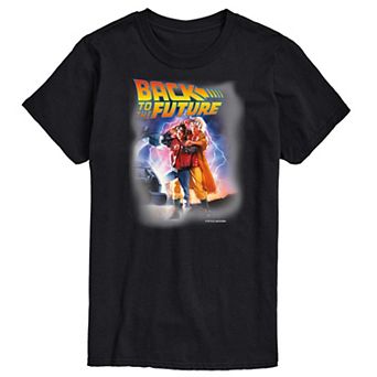 Big & Tall Back to the Future Marty And Doc Graphic Tee