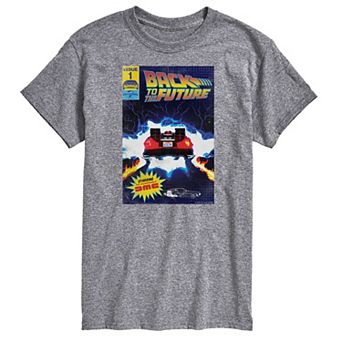 Big & Tall Back to the Future Retro Comic Graphic Tee