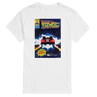 Big & Tall Back to the Future Retro Comic Graphic Tee