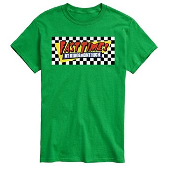 Big & Tall Fast Times At Ridgemont High Checkered Logo Graphic Tee