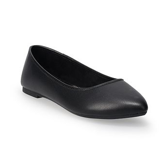 SO® Neema Women's Pointed Toe Ballet Flat