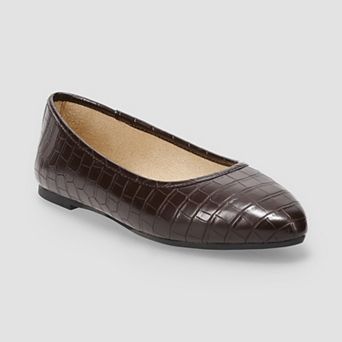 SO® Neema Women's Pointed Toe Ballet Flat