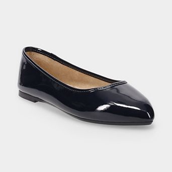 SO® Neema Women's Pointed Toe Ballet Flat