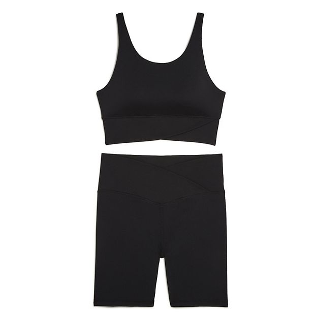 Danskin Now Black Sports Bra Size XL - 15% off