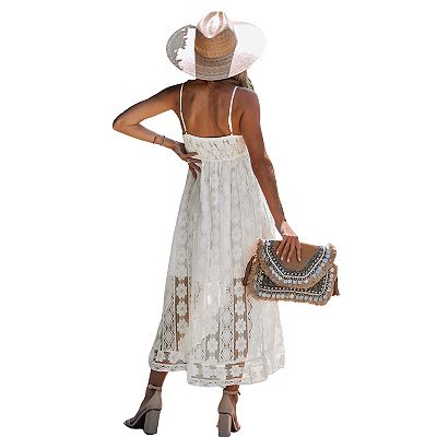 Women's CUPSHE Ariya V-neck Lace Up Slip Dress